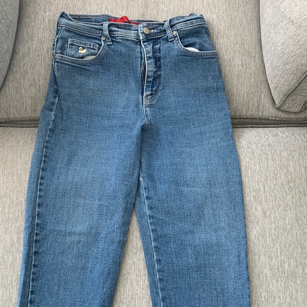 Gloria Vanderbilt Blue Straight Leg Jeans